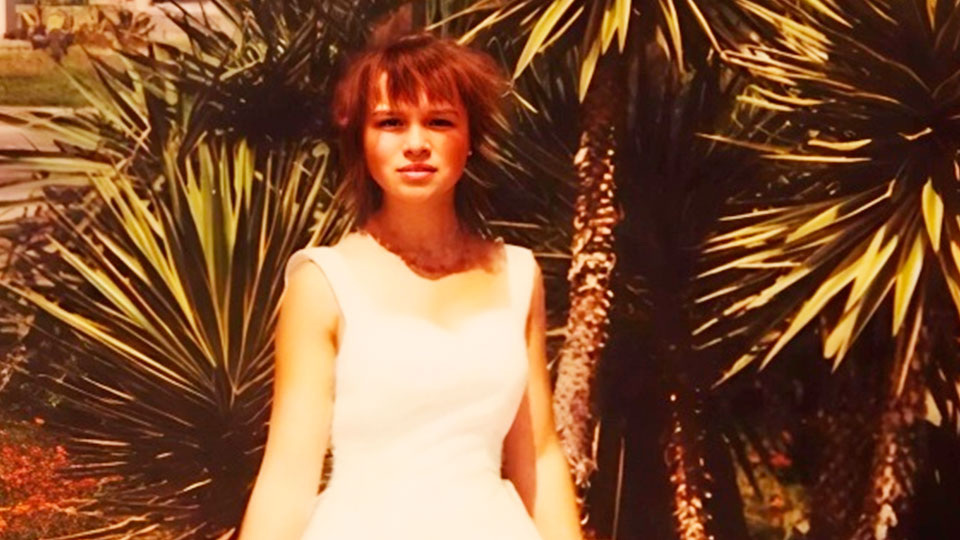 Виталина Цымбалюк-Романовская в юности