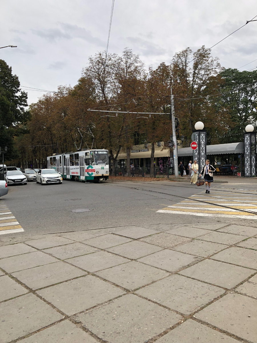 Пятигорский трамвай. Фото автора.