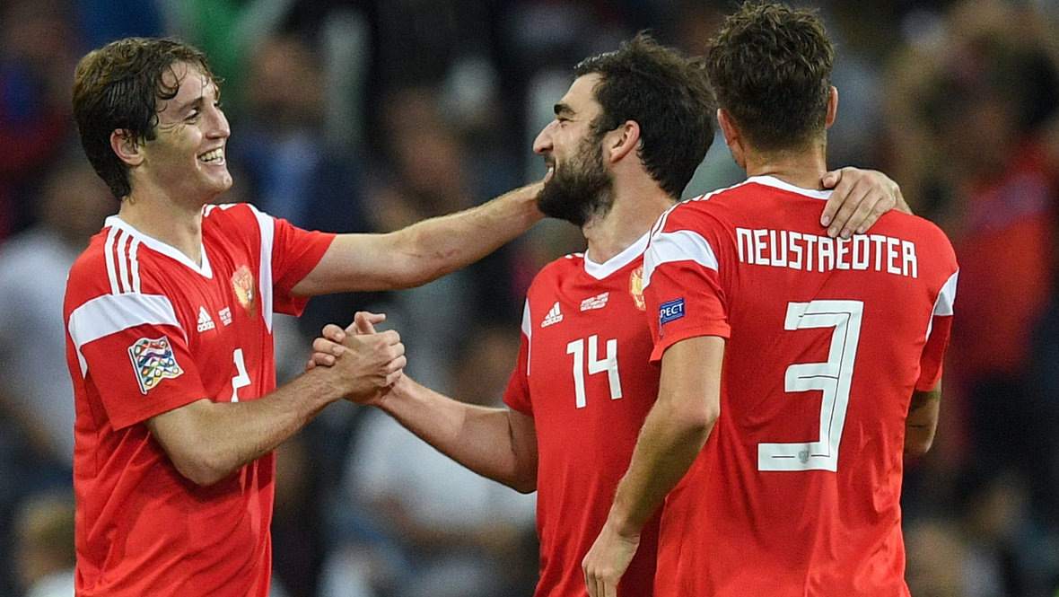    Марио Фернандес, Георгий Джикия и Роман Нойштедтер.Дарья Исаева