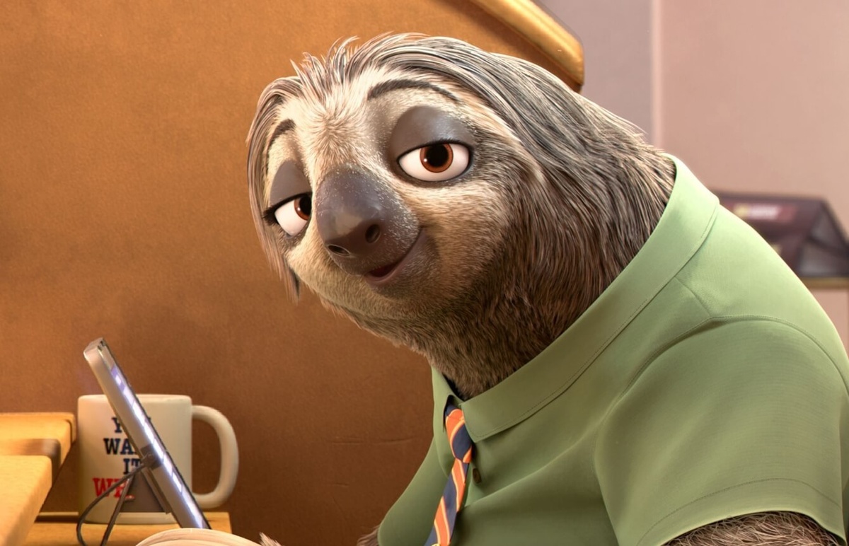    Ленивцы не так просты, как может показаться на первый взгляд. Кадр из мультфильма «Зверополис».