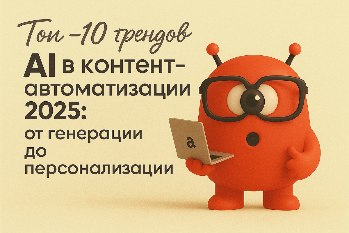    Топ-10 трендов AI в контент-автоматизации 2025: от генерации до персонализации Никита Титов