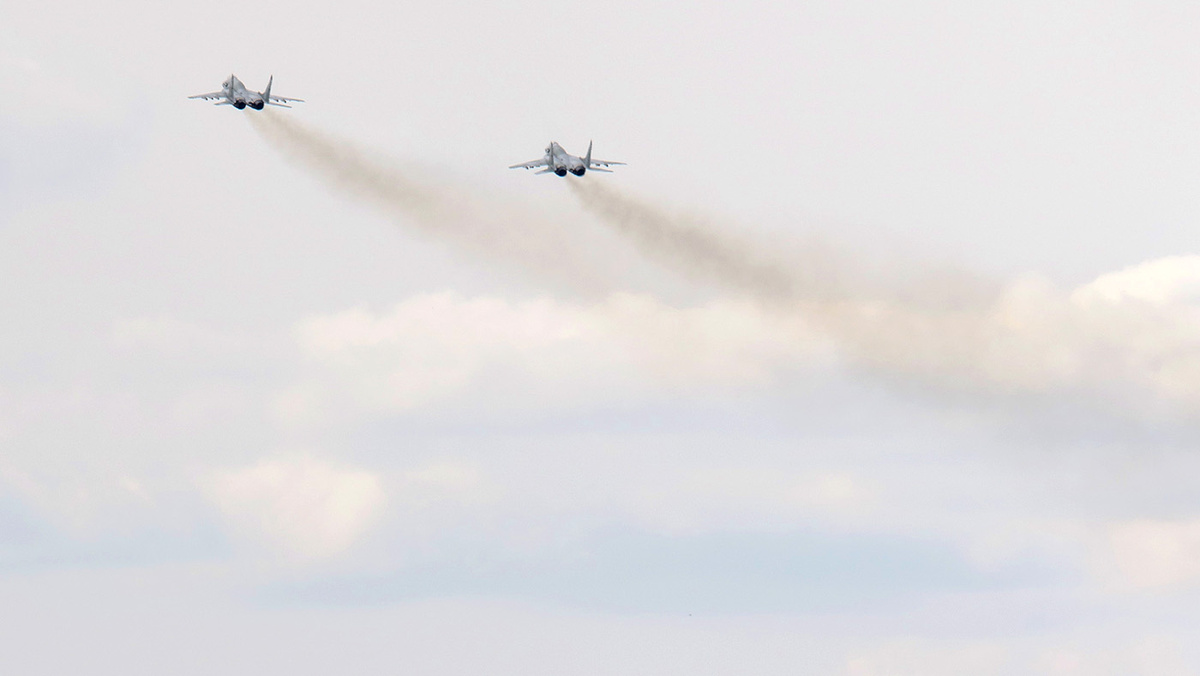   Донат Сорокин / ТАСС- Истребители-перехватчики МиГ-31 (архивное фото)