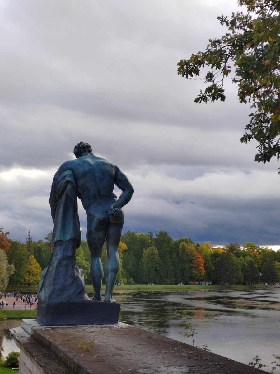 Территория Екатериненского дворца 