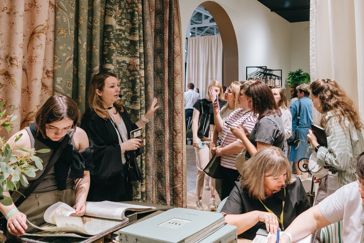 Фотографии с прошедшей выставки HomeTextile х HomeDesign 2024