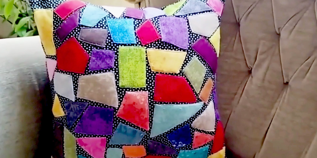 ИНТЕРЕСНЫЙ ПРИЁМ ШИТЬЁ ИЗ ОСКОЛКОВ