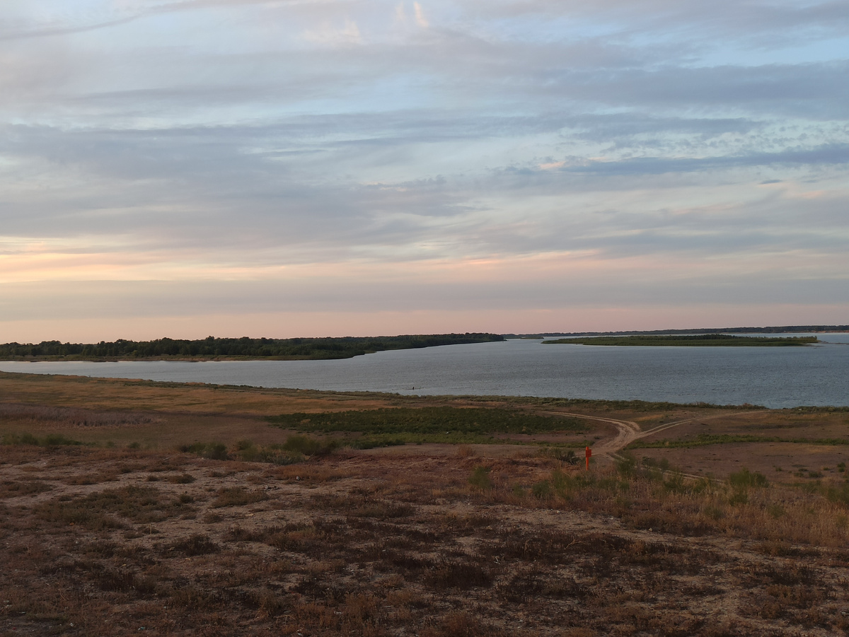 Волга в Астраханской области
