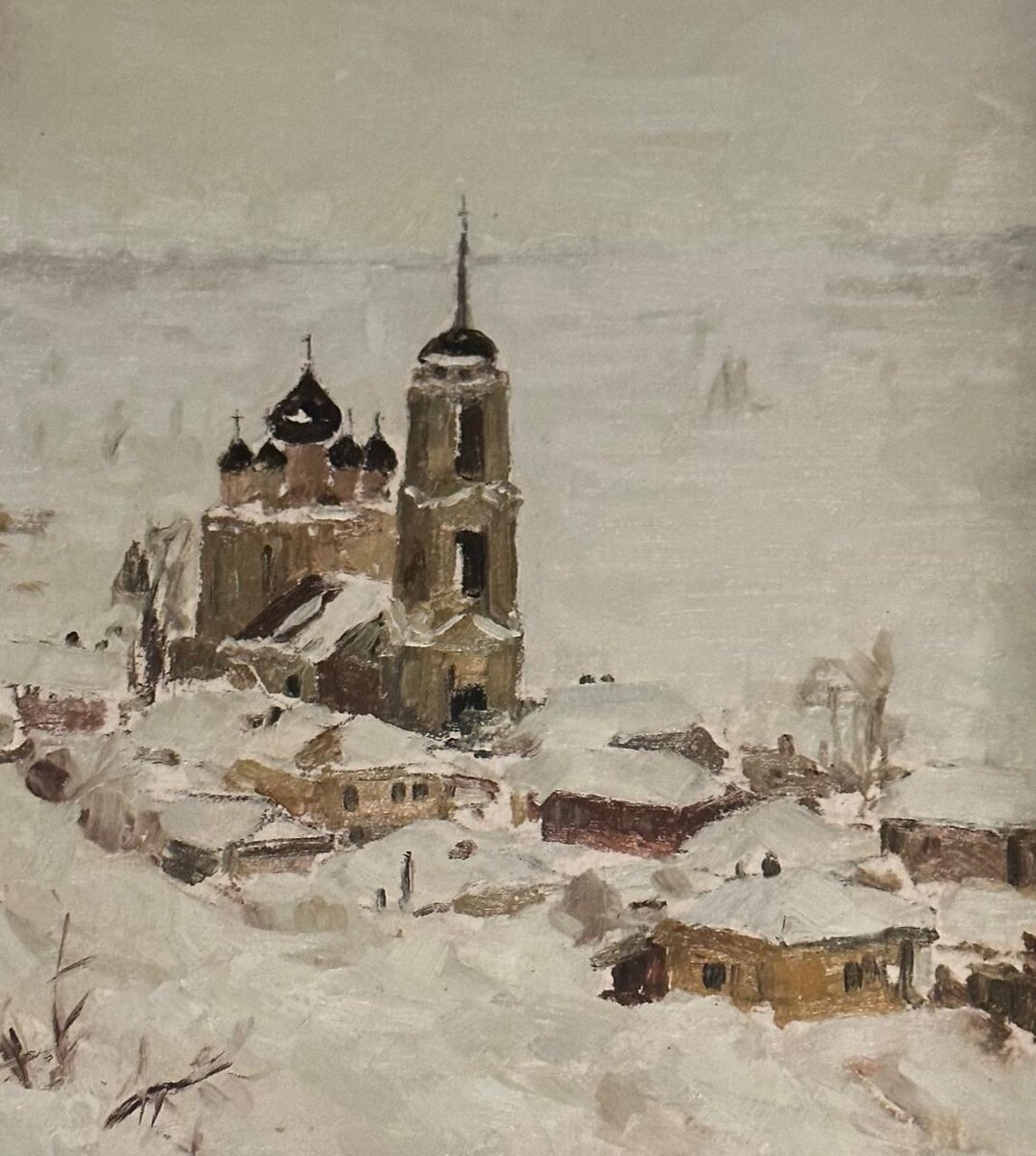 Михаил Лихачёв. «Старый Воронеж». 1946