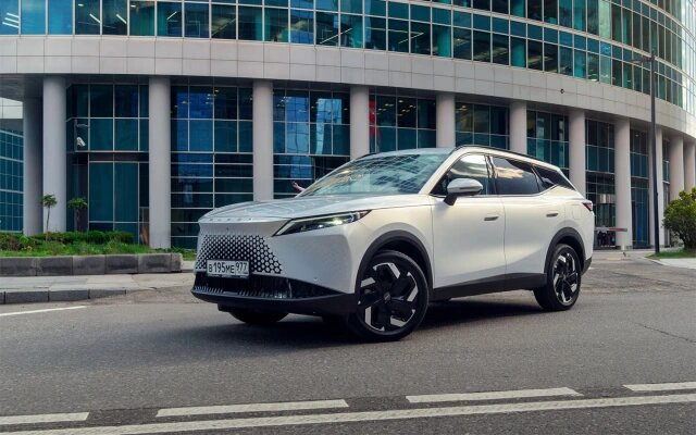 Omoda C7 (Фото: Денис Филатов для РБК)