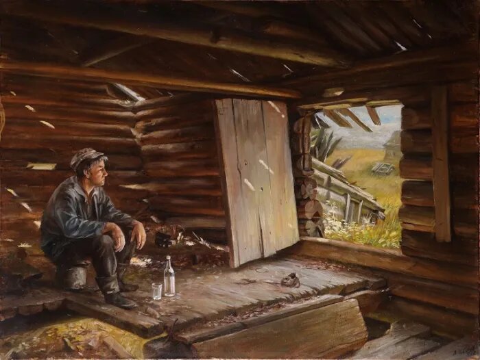 Из жизни бабы Тони - 3-я публикация // Илл.: Художник Анатолий Набатов