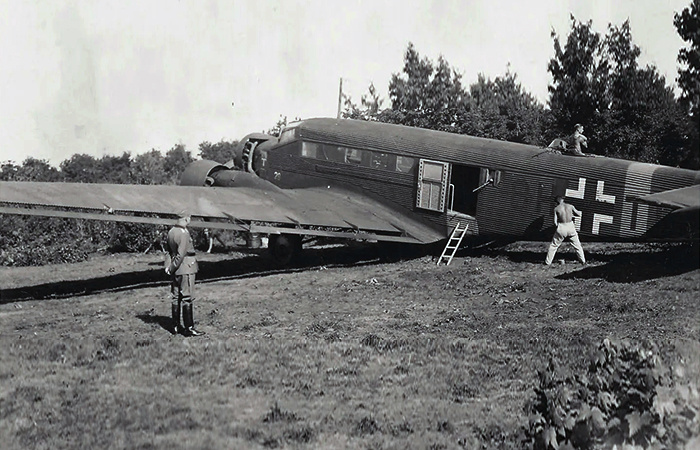Транспортник Ju 52.