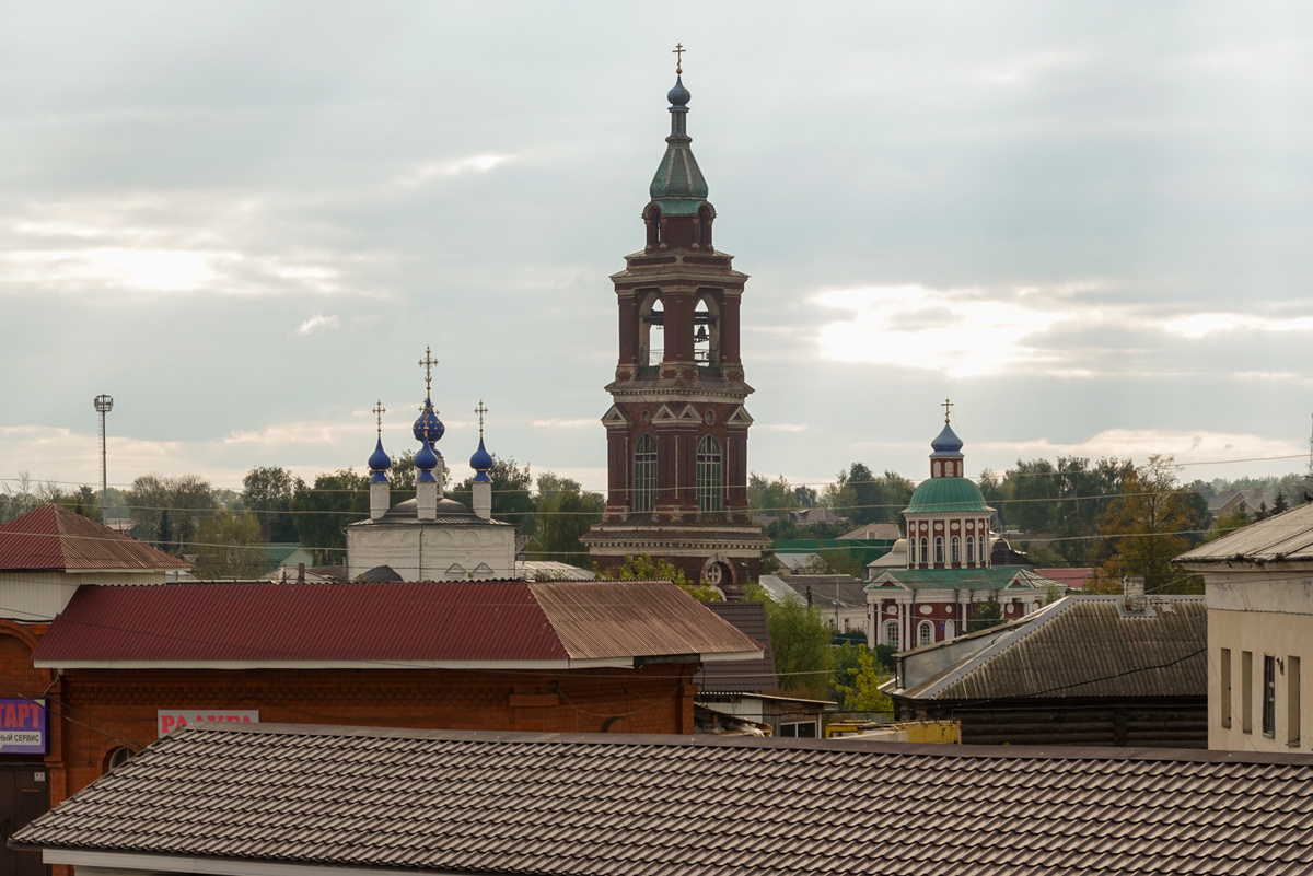 Ансамбль Покровского храма и храма Никиты Мученика.