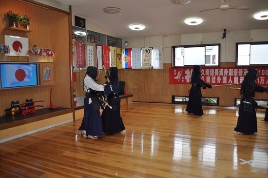 внутри одного из додзё