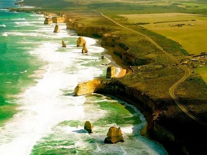 Величественная Великая океанская дорога – одно из самых живописных мест Австралии