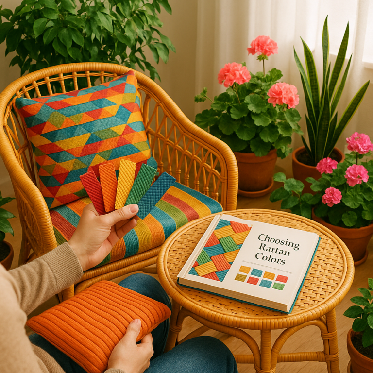    Как выбрать идеальный цвет ротанга для ваших первых шедевров: простые советы и секреты успеха Loza