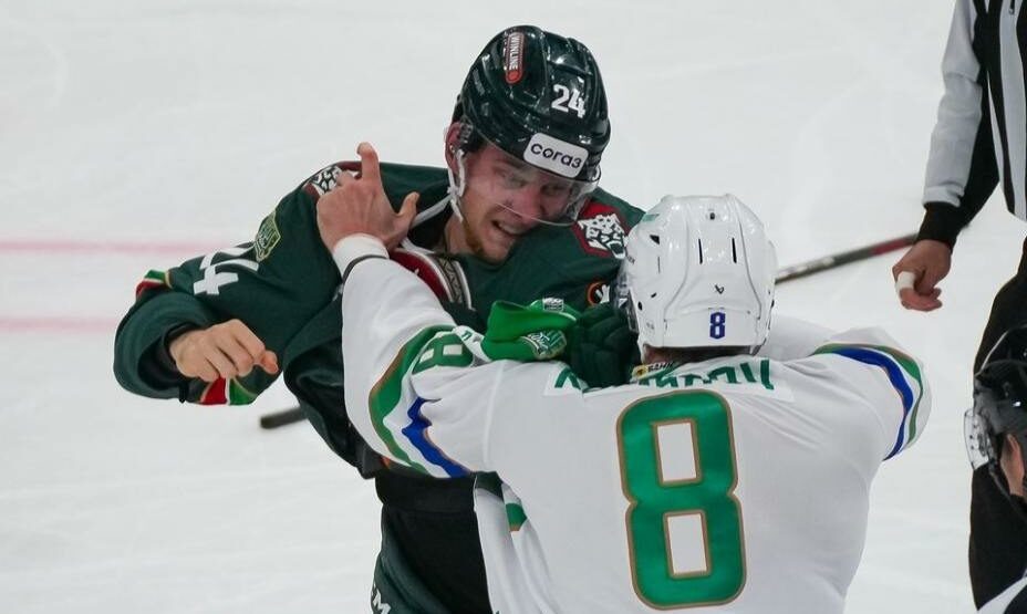    «Ак Барс» победил «Салават Юлаев». Фото: Соцсети ХК «Ак Барс»