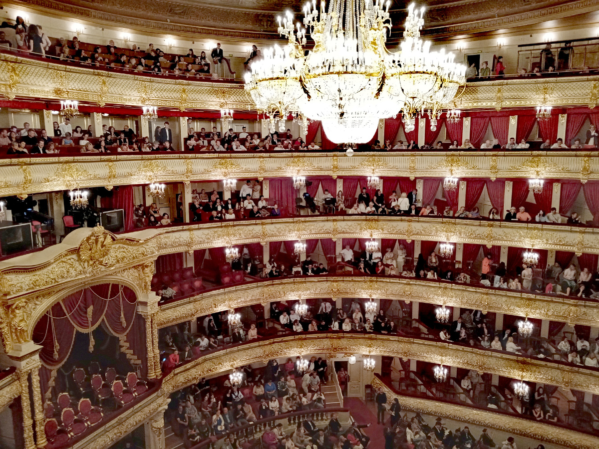 В Большом театре (фото автора) 