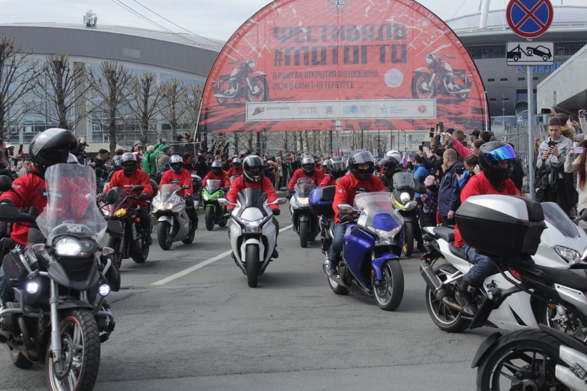    Открытие мотосезона 2024 года. Архивное фото: Мойка78