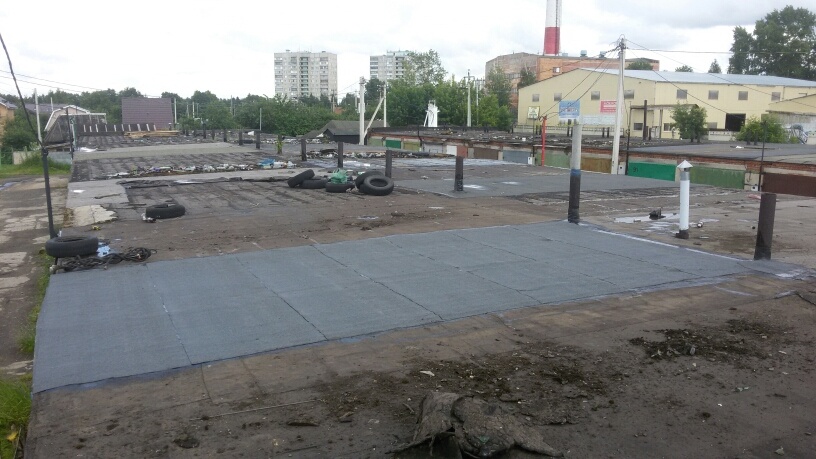 Ремонт кровли гаража Москва