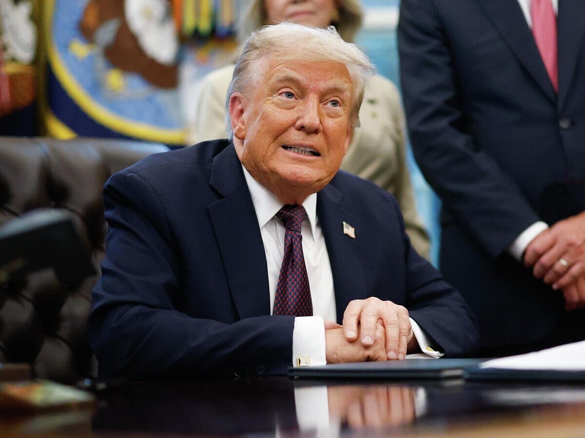    Президент США Дональд Трамп© Getty Images / Kevin Dietsch