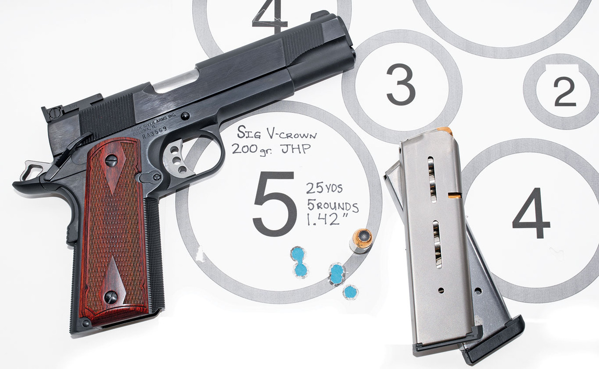 Rock River Basic Limited 1911 — это высококачественный пистолет, который прекрасно стреляет.