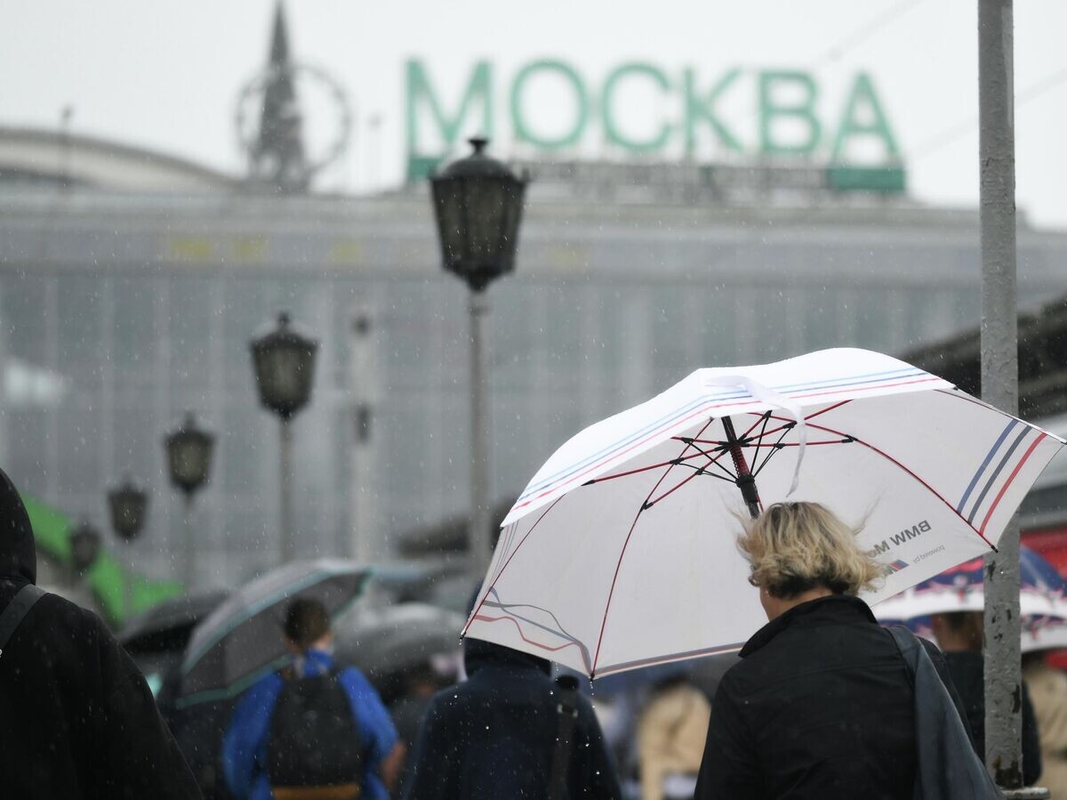    Ливень в Москве© РИА Новости / Григорий Сысоев