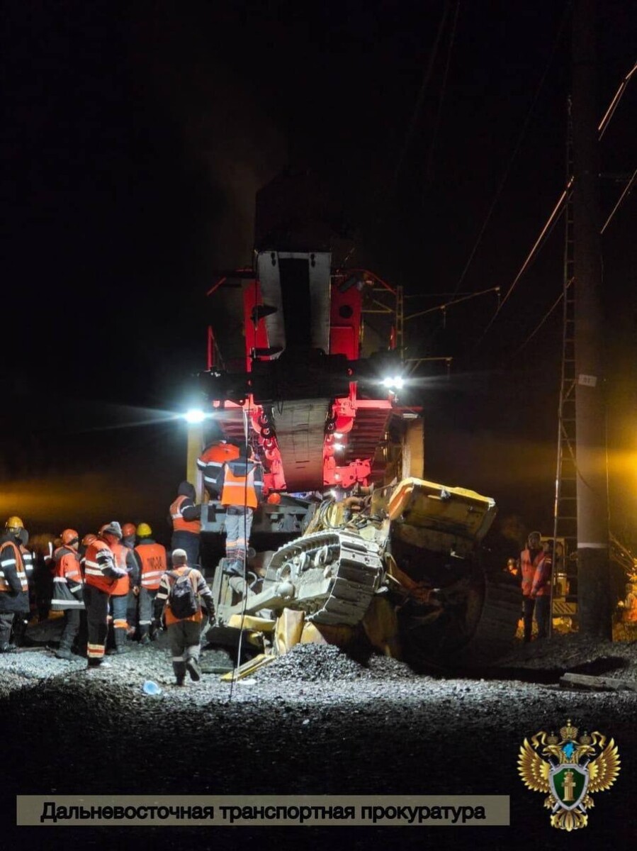    Сход вагонов в Амурской области. Источник: Дальневосточная транспортная прокуратура