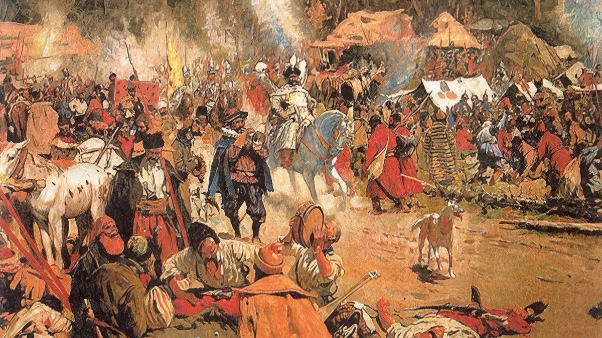 С. В. Иванов. «В Смутное время». репродукция