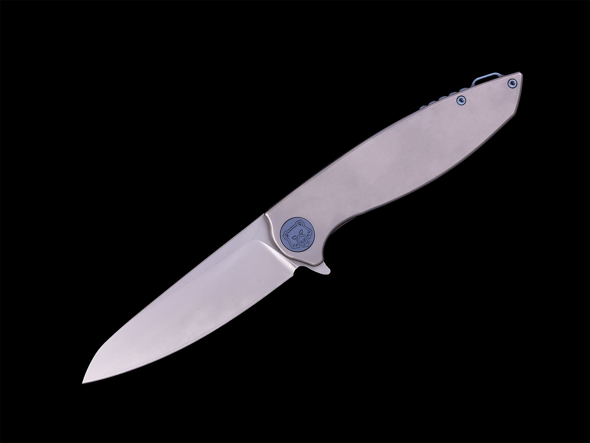 Нож "ИРИС" с титановой рукоятью