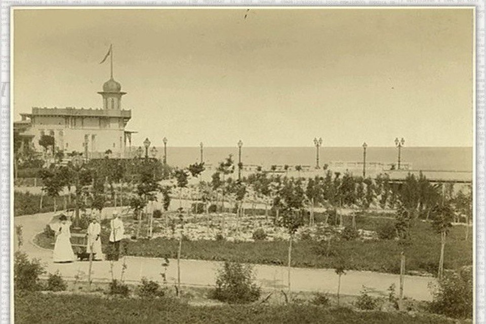    Приморский бульвар 1885-1890 гг. Фото: ВК Ретро Севастополь - Старые фото - История