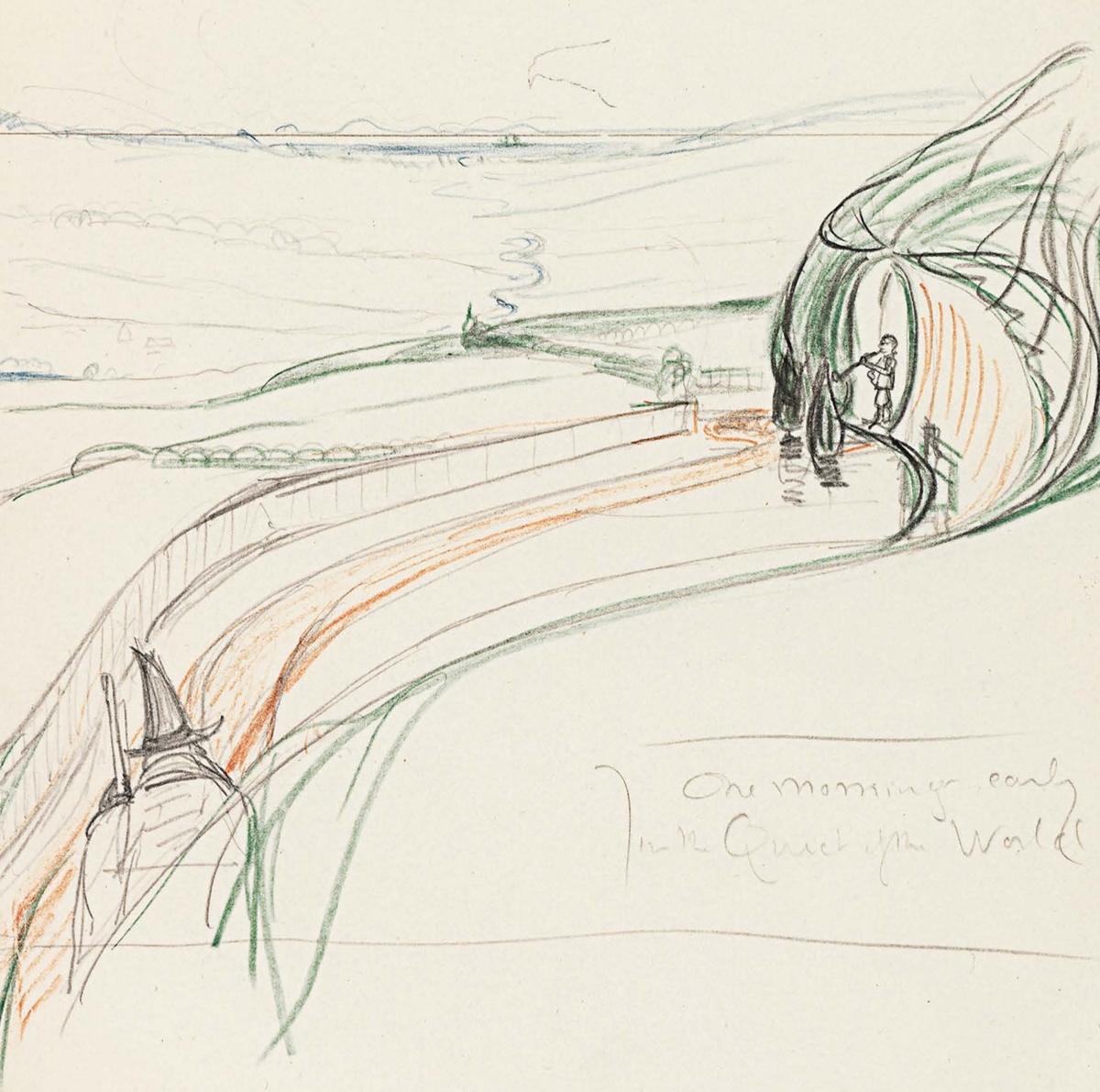 "One Morning Early in the Quiet of the Wolrd"