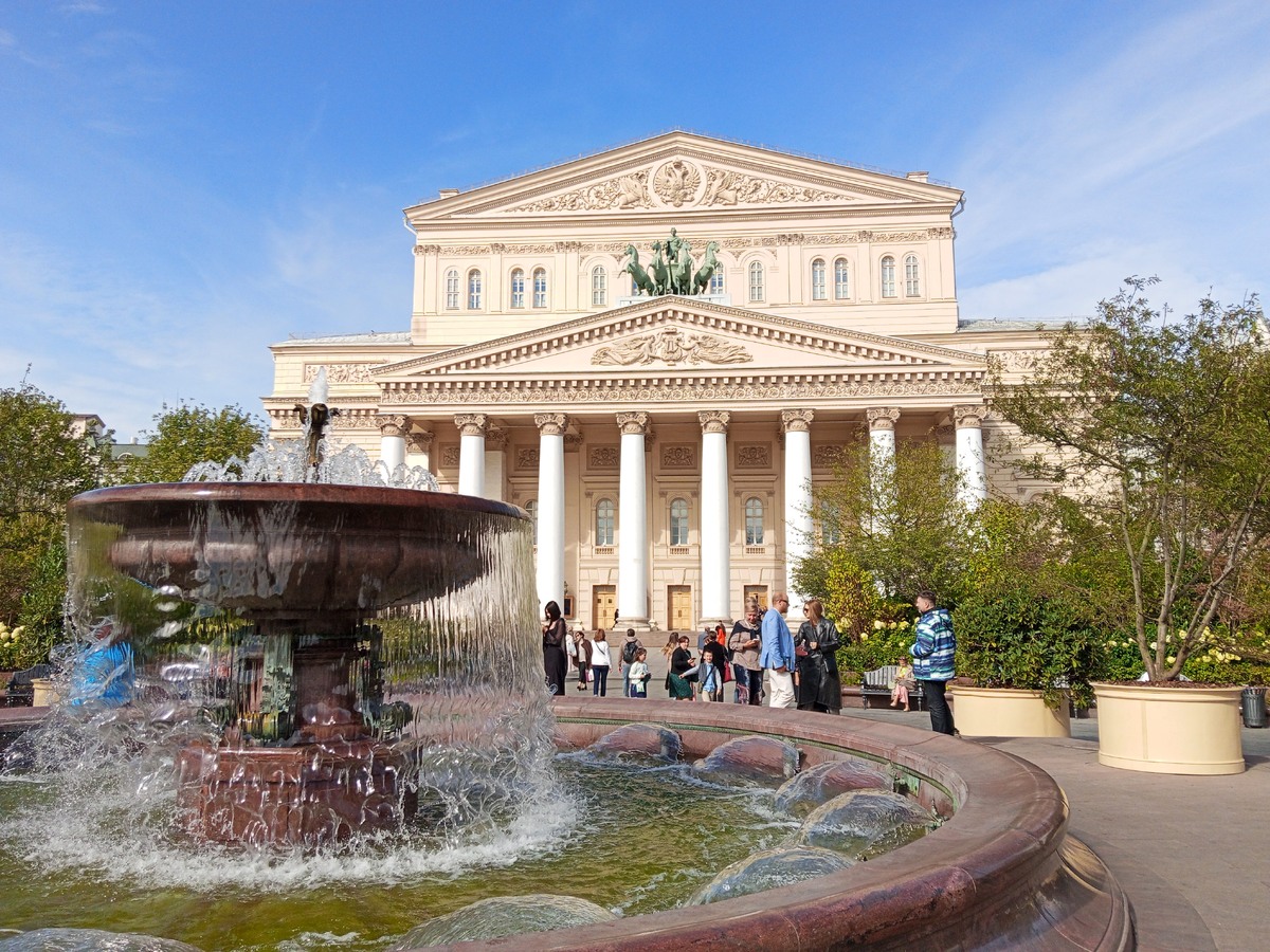 В Большом театре. Фото автора