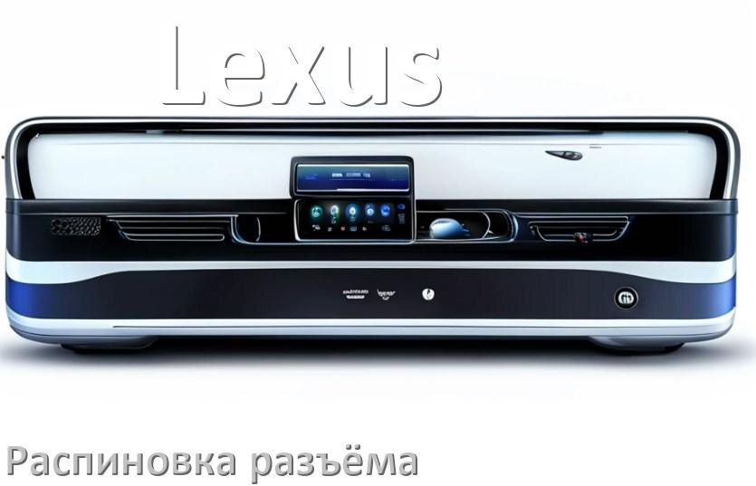 
Распиновка разъёма магнитолы Lexus Андроид по цветам проводов