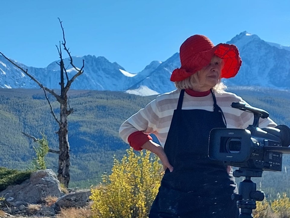    Пленэр в высокогорье. Фото Виолетты Метелицы