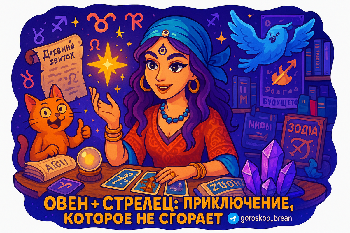    Овен и Стрелец как пожар: 10 секретов гармонии и приключений в их союзе Мария