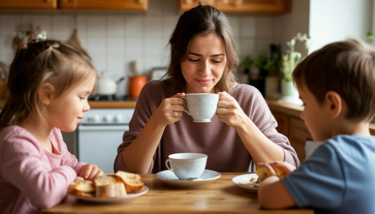 улыбка в глаза, чтобы дети поверили