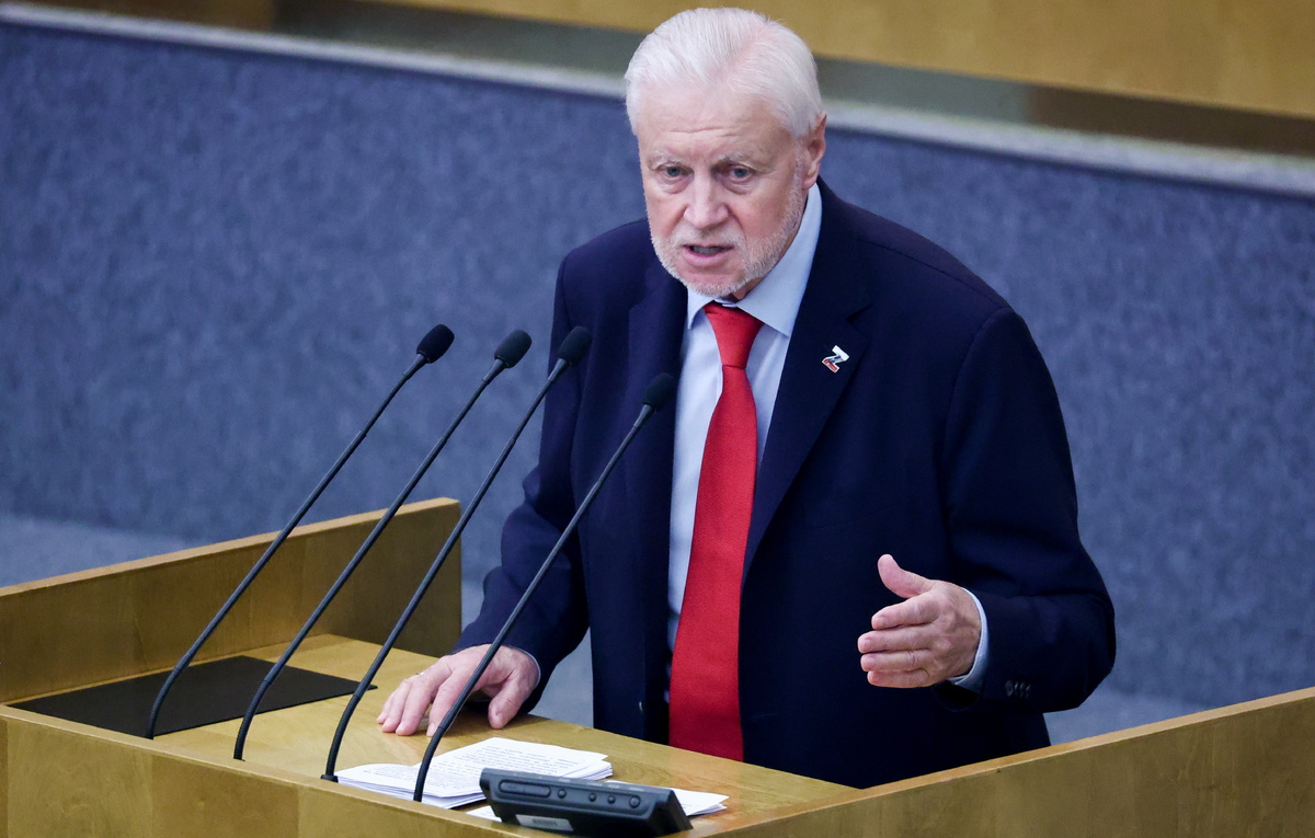    Председатель партии "Справедливая Россия - За правду" Сергей Миронов  Сергей Фадеичев/ТАСС