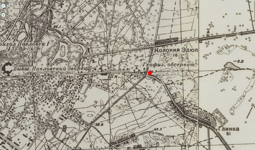 Карта района боевых действий