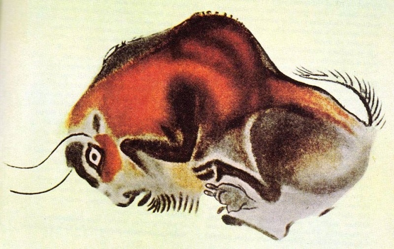 Бизон Альтамиры.
Бизон Альтамиры. Источник: Wikimedia Commons