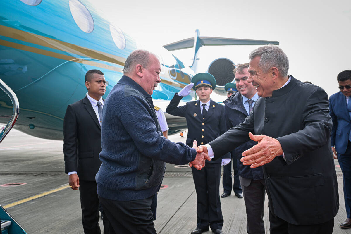 Крупной «вишенкой на торте» стал визит в Татарстан короля Малайзии Султана ИбрагимаФото: rais.tatarstan.ru