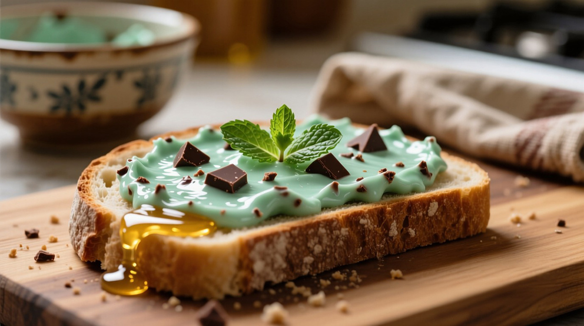 Мятный джем с шоколадом