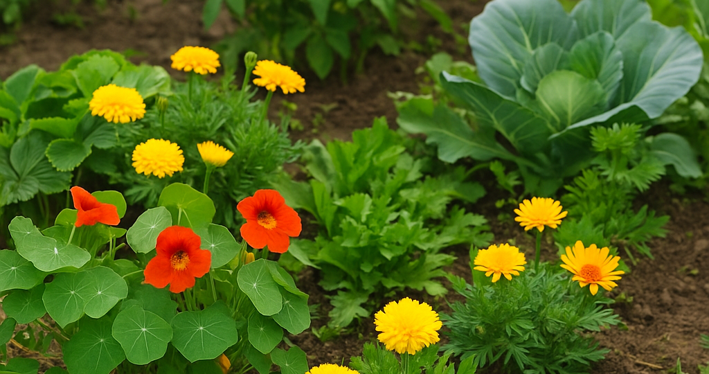 5 растений, которые сами защищают грядки от болезней