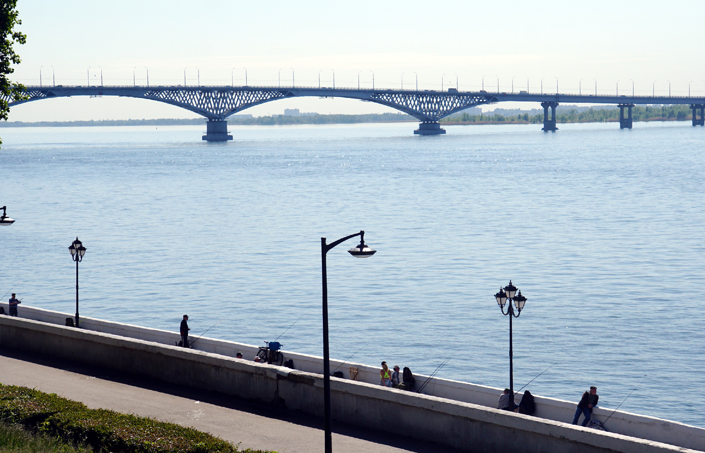 Потеплевший Саратов. Рекордная набережная и виды с Соколовой горы 