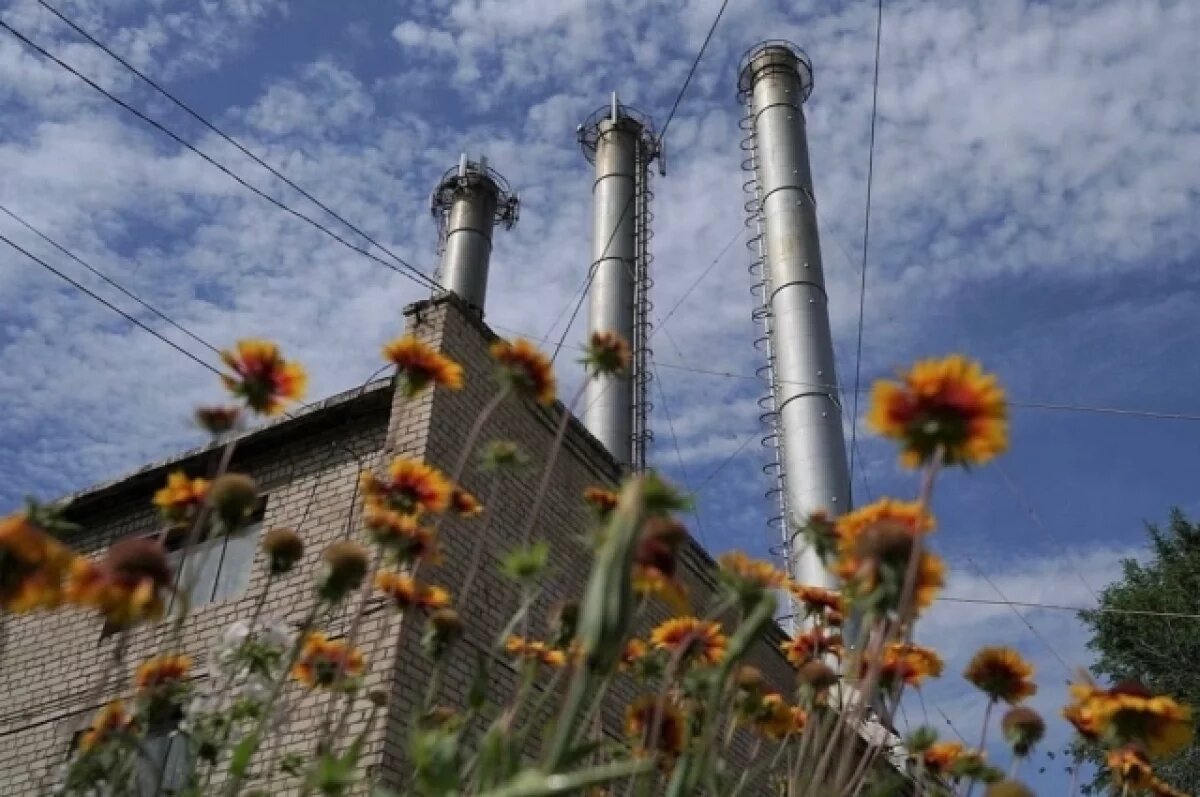    Котельная без стекол и пожар.