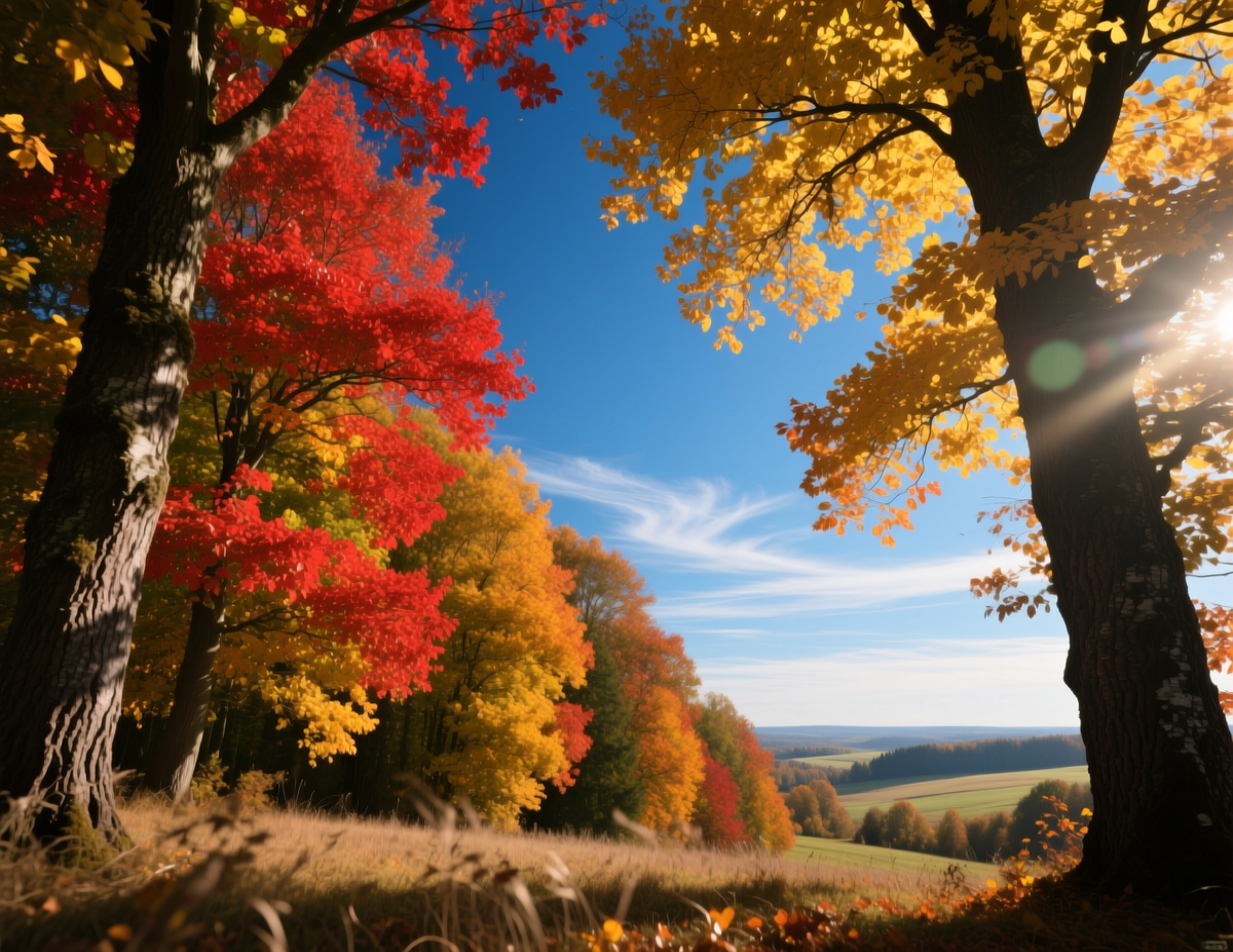 Осень вдохновляет яркими красками🥰