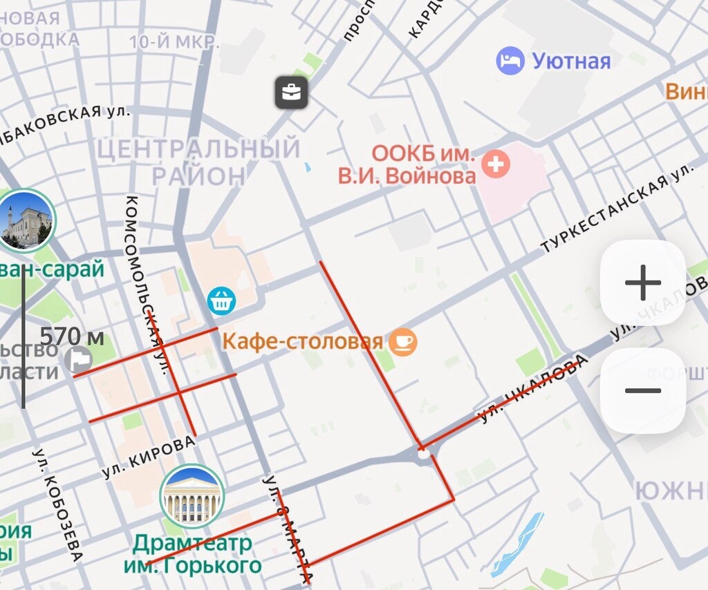    21 сентября в Оренбурге перекроют центр из-за Крестного хода