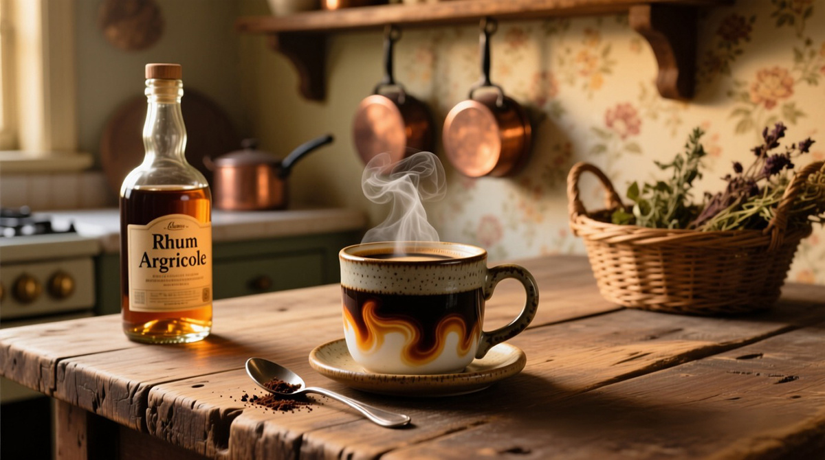 Кофе с ромом