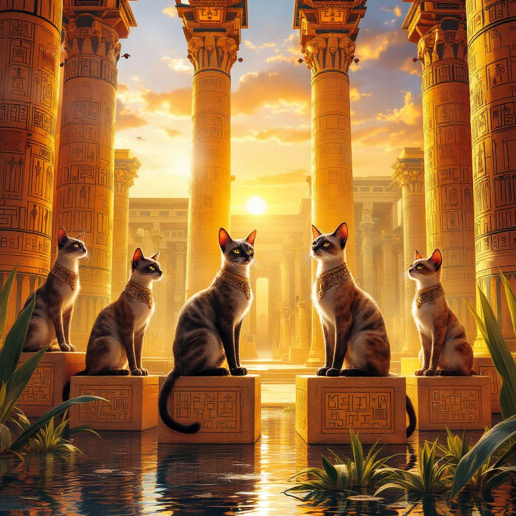 Кошки - древние товарищи человека 