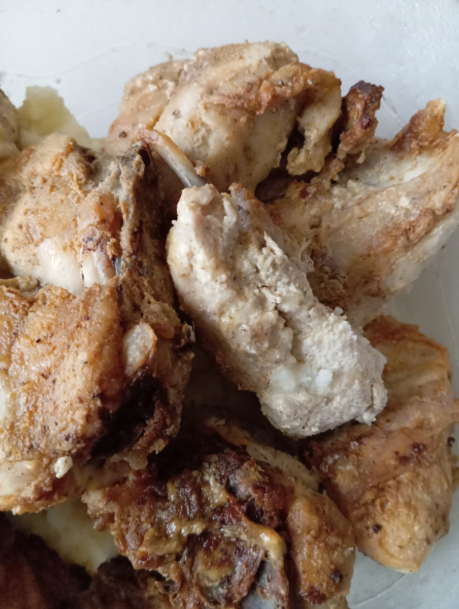 Запечённая курица 