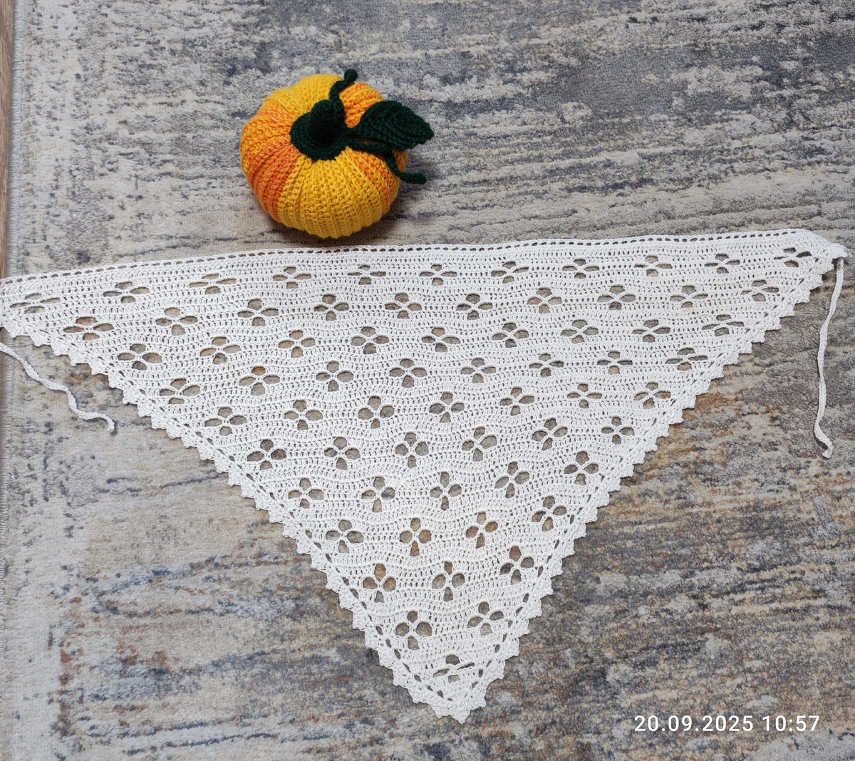 Косынка -ажурная "Клевер"