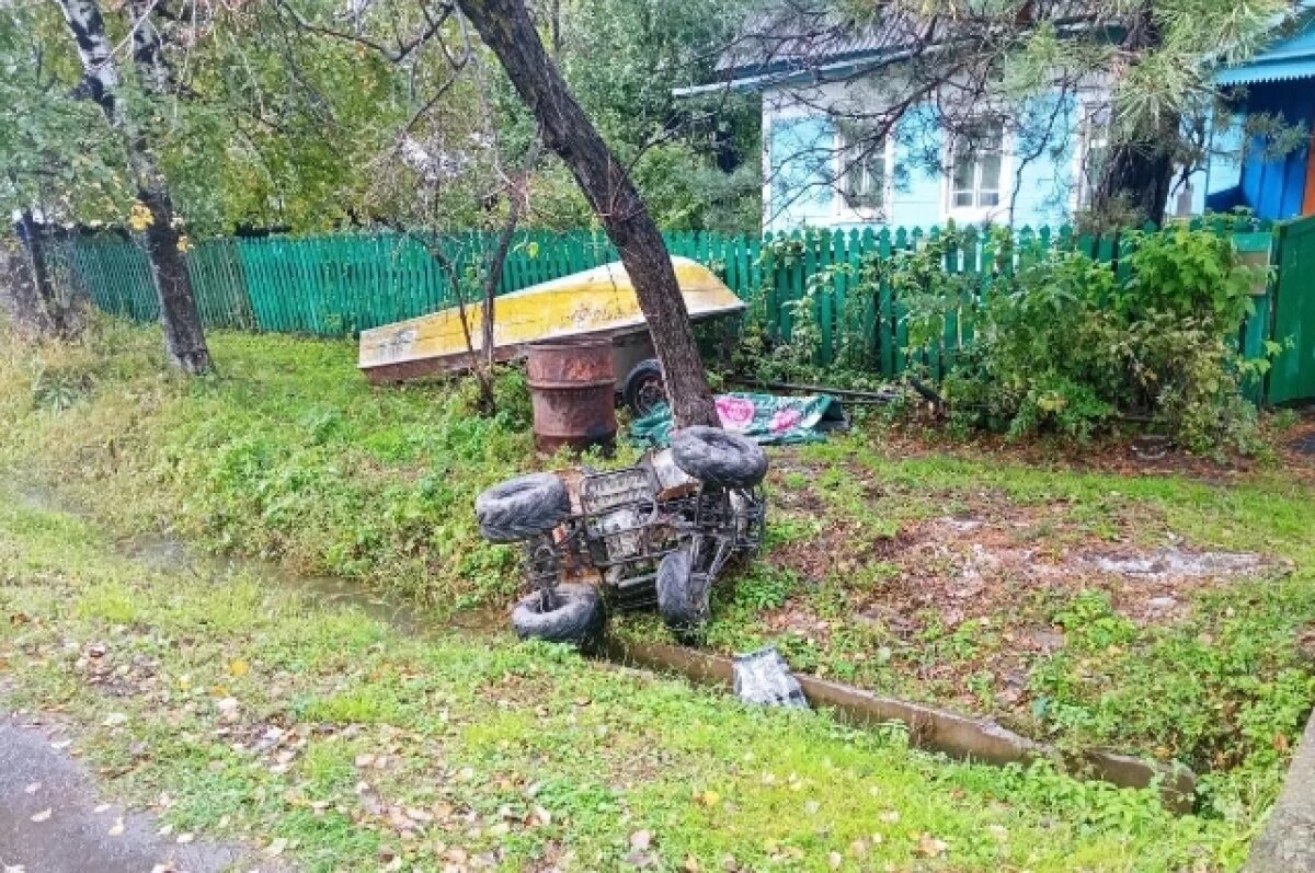    В Хабаровском крае квадроцикл отчима стал причиной гибели подростка